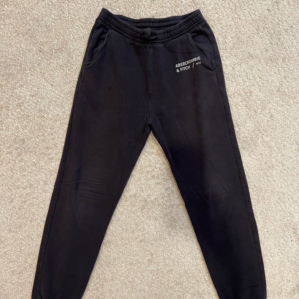 Abercrombie & Fitch Kids Black Joggers 15/16